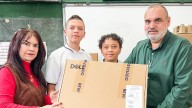 El alcalde de Pereira Mauricio Salazar le sigue cumpliendo a la educación: 535 computadores llegan a las instituciones educativas