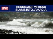 Hurricane Melissa expected to make landfall in Jamaica on Tuesday