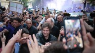 Milei ya llegó a Rosario: tendrá una reunión con dirigentes libertarios previo al acto