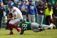 Jaxson Dart frustrated by ’embarrassing’ 38-20 Giants loss that Eagles ‘dominated’ – Hartford Courant