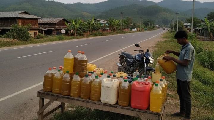 Manipur government warns against illegal roadside petrol sales; urges public cooperation