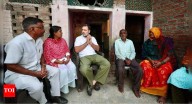 UP lynching case: Rahul Gandhi meets Dalit victim's family; claims govt 'threatening' them