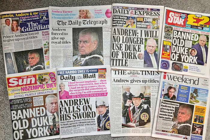 A look at Prince Andrew's antics and scandals that have tried royal patience for decades