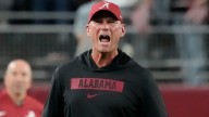 Kalen DeBoer protects black hoodie from cigars after Alabama whips Tennessee