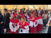 Chicago students who went viral for mock conclave meet the pope at the Vatican
