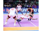 Guman Singh stars as UP Yoddhas crush U Mumba 40