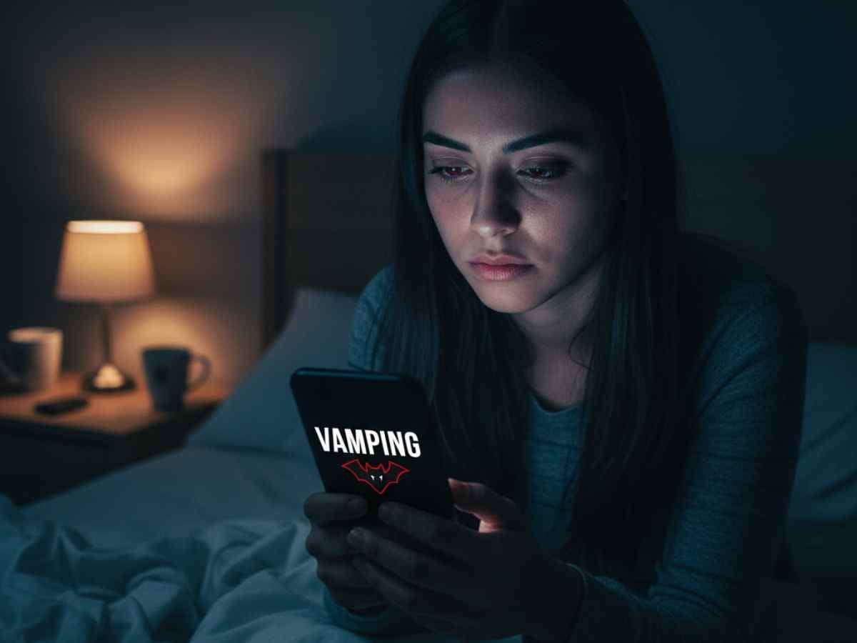 Así te afecta el "vamping": el fenómeno que podría drenar tus horas de sueño