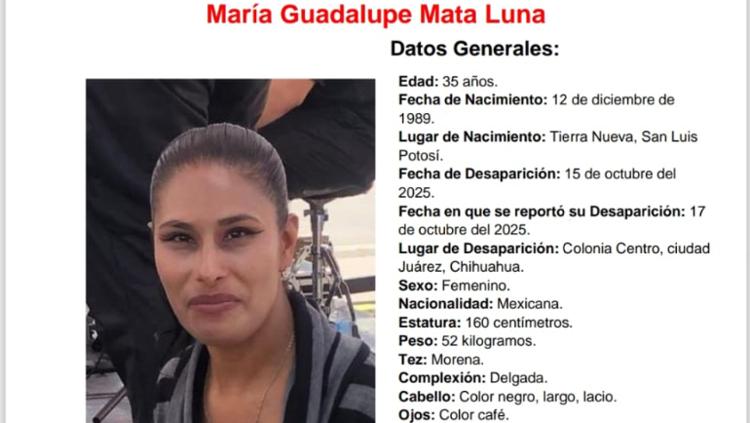 Piden ayuda para localizar a María, de 35 años; padece esquizofrenia