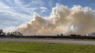 Crews contain field fire south of Hillsboro