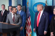WATCH LIVE: Trump and Patel hold presser on crime crackdown