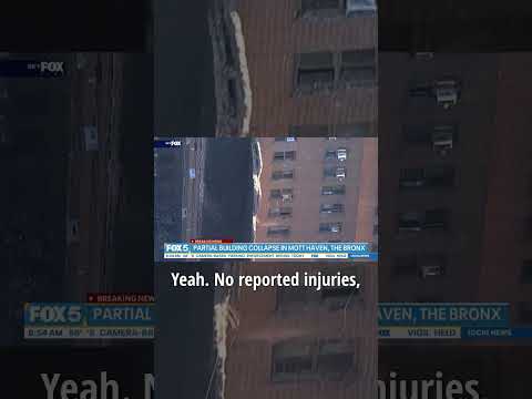 Bronx building partially collapses in Mott Haven