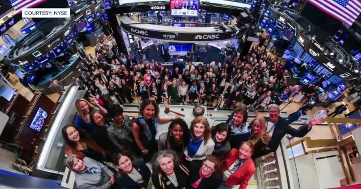 USAFA grads ring bell at NYSE to mark 50th anniversary of law allowing women to enroll at service academies