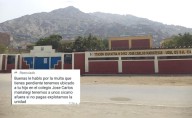 Extorsionadores amenazan a padres de colegio en SJL con atentar contra sus hijos si no pagan cupo: clases fueron suspendidas