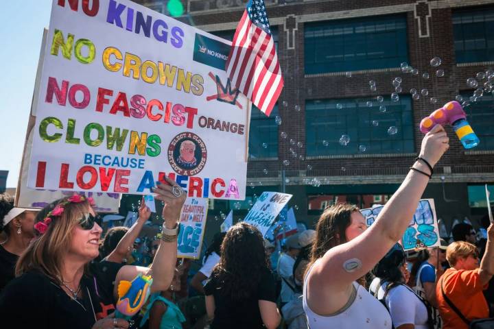 Oakland turns out for ‘No Kings’ protest against Trump