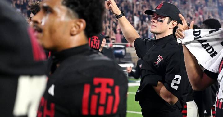 Texas Tech QB Behren Morton `day-to-day' as No. 7 Red Raiders prep for defending Big 12 champ