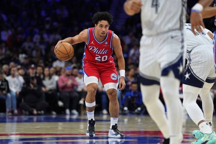 76ers pick up option on G Jared McCain (knee/thumb), who returns to practice