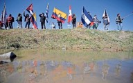Impide gobierno de Trump misa en el río