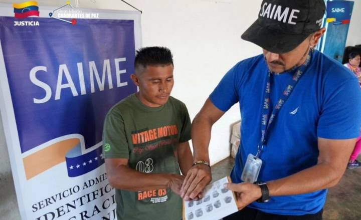 Más de 4 mil personas de los Pueblos Indígenas ceduló el SAIME