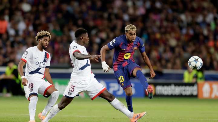 Lamine Yamal se diluye: de su magia inicial a desaparecer contra el PSG