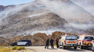 Fire crews respond to 17-acre brush fire in Palm Springs