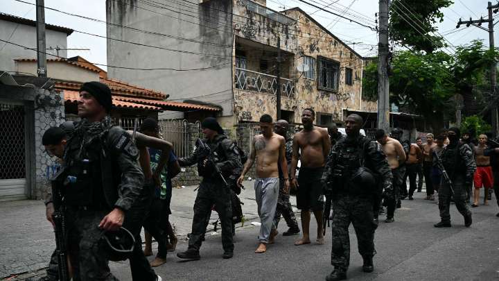 Gobierno de Río reporta 64 muertos en megaoperativo contra el crimen organizado