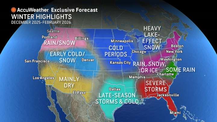 Winter Outlook: Cold, stormy season to kick off early over Great Lakes, new forecast shows
