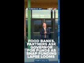 Food banks, partners ask governor for funds as SNAP funding lapse looms