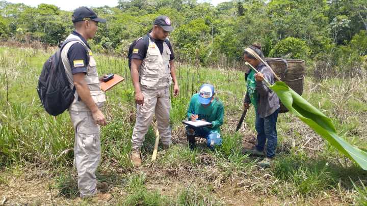 La Amazonía colombiana recibe otro territorio libre de sospecha de minas antipersonal