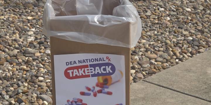 29th National Prescription Drug Take Back Day set for Oct. 25