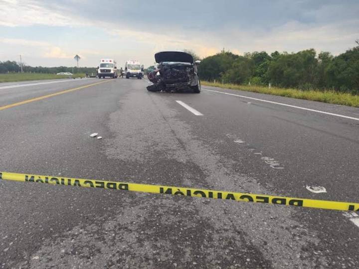 Accidente carretero en Tamaulipas deja cinco muertos