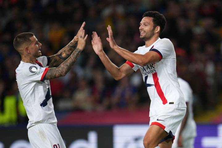 El PSG tumba al Barcelona con un gol en el descuento de Gonçalo Ramos