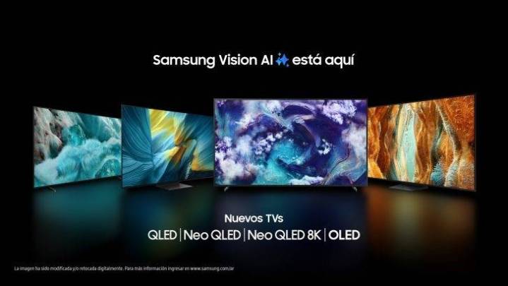Samsung trae sus televisores Vision AI a Argentina
