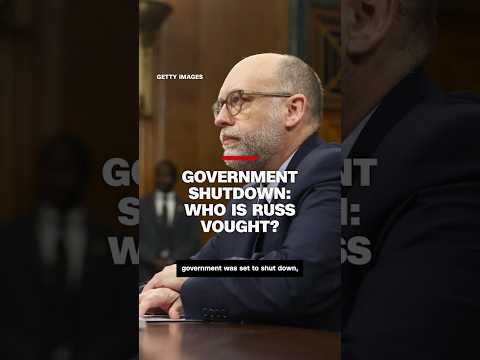 Government shutdown: Who is Russ Vought?