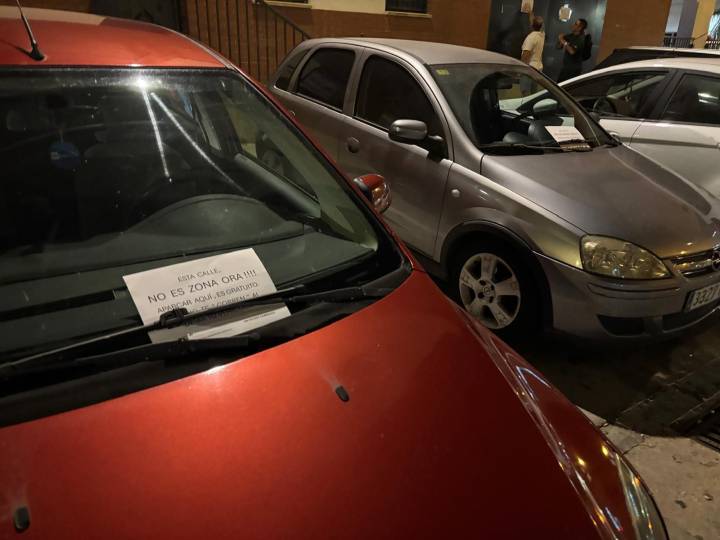 Los Vecinos del Nuevo Molino protestan por la presencia de “gorrillas” en el barrio