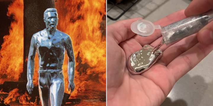 Como en Terminator, científicos utilizan el metal líquido para fabricar prótesis óseas