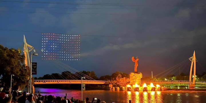 Drone Light Festival returns to Exploration Place with new music, more drones