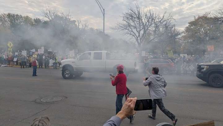 Man charged after reckless driving to disrupt ‘No Kings’ protest in Upstate NY village, police say