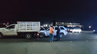 Choque y caos vial antes del concierto de Chayanne