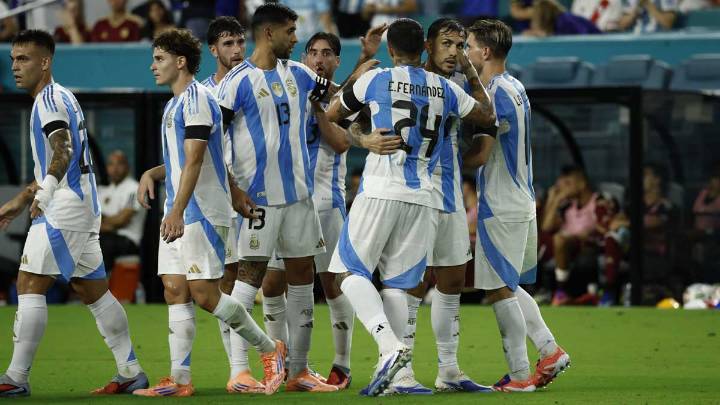 Argentina le ganó por la mínima a Venezuela