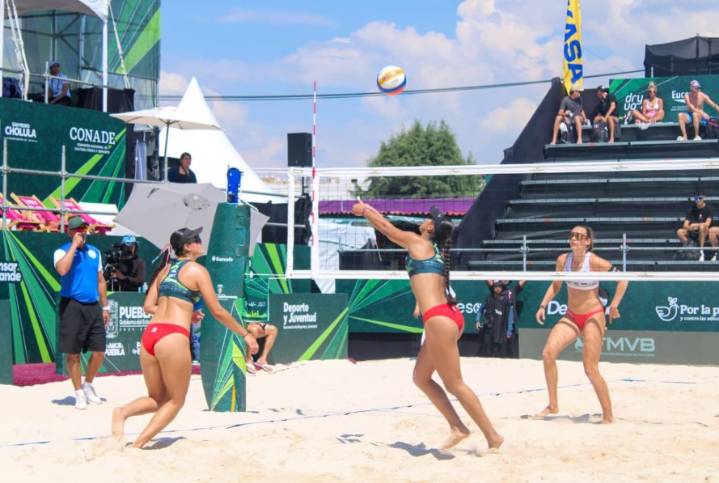 México avanza con fuerza en el Mundial Sub-21 de Voleibol de Playa en Cholula