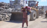 Comienza retiro de escombros y abren calles en Gaza