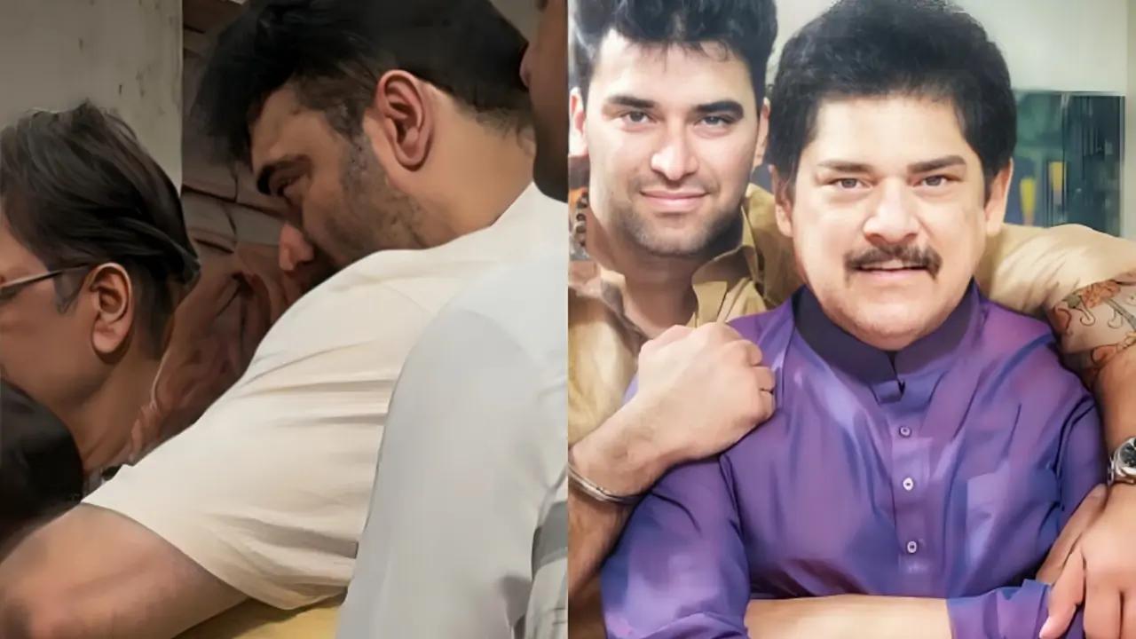 Late Pankaj Dheer's son Nikitin Dheer CONSOLES grieving mother at funeral, Video surfaces