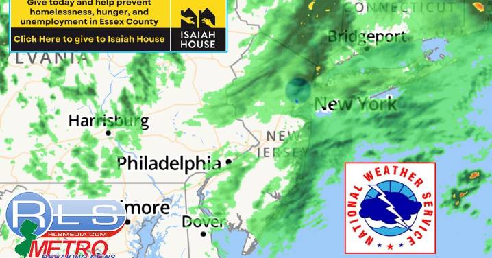 Nor’easter Impacts NJ with Heavy Rain, Strong Winds on Columbus Day