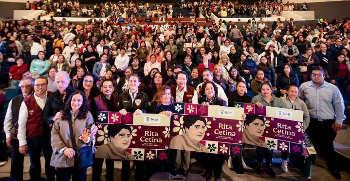 Beca Rita Cetina transforma vidas y garantiza equidad educativa: Delgado