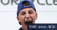 Australian Motorcycle Grand Prix at Phillip Island 2025: Span’s Raul Fernandez breaks through for first MotoGP win after Australian hope Jack Miller crashes out
