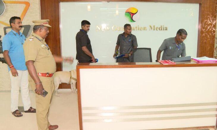 Puthiya Thalaimurai, PTI offices in Chennai get bomb threat