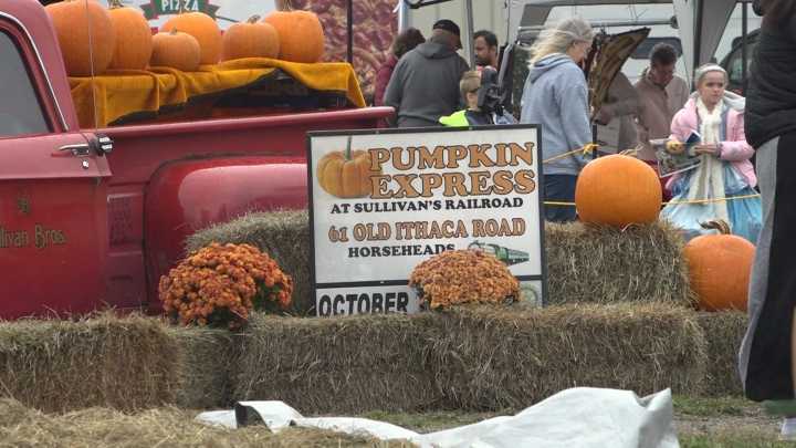 Pumpkin Express Prepares to Rolls Back Into Horseheads for Its Ninth Year