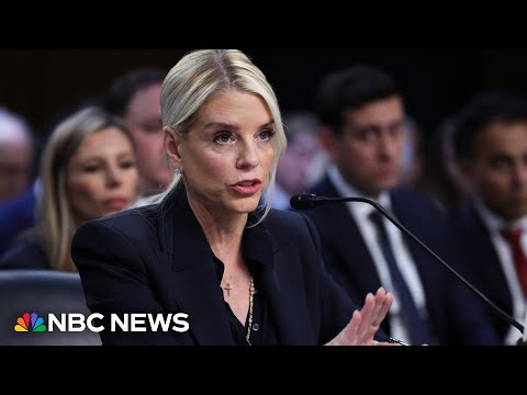 Attorney General Bondi faces scrutiny over Epstein files and National Guard deployments
