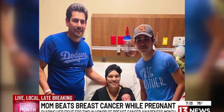 Tucson mom battles breast cancer while pregnant, shares story for awareness month