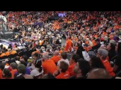 Speaking to fans after the Mercury lose Game 3 of the WNBA Finals